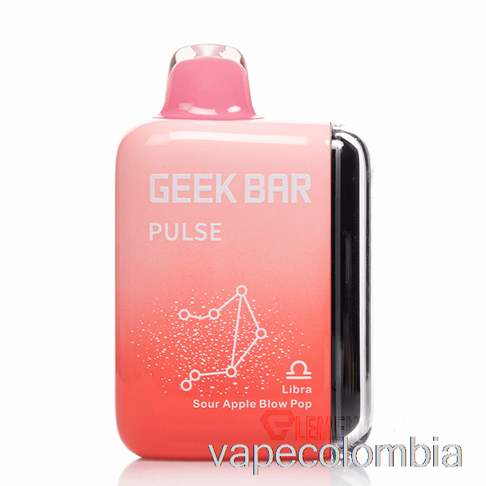 Vape Recargable Geek Bar Pulse 15000 Desechable Manzana Agria Golpe Pop